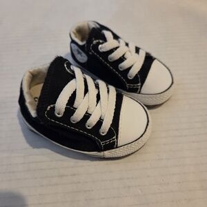 Converse All Stars Chuck Taylor Kids Infant Baby Toddler Size 2 Black